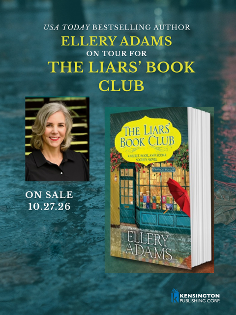 Ellery Adams' THE LIARS' BOOK CLUB Tour Dates